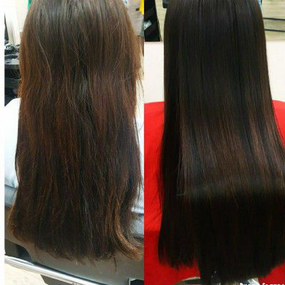 Красота и здоровье Кератиновое выпрямление и восстановление волос