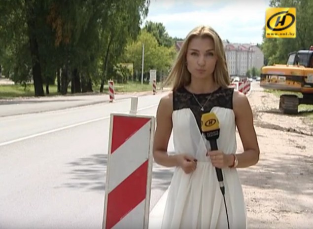 Телеканал ОНТ также сделал репортаж об реконструкции Боровлян.
