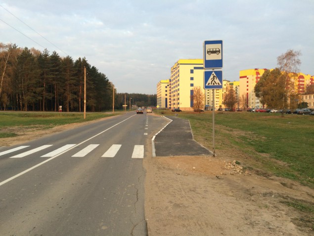 C 11 ноября начнут останавливаться автобусы на новом остановочном пункте в Лесковке.