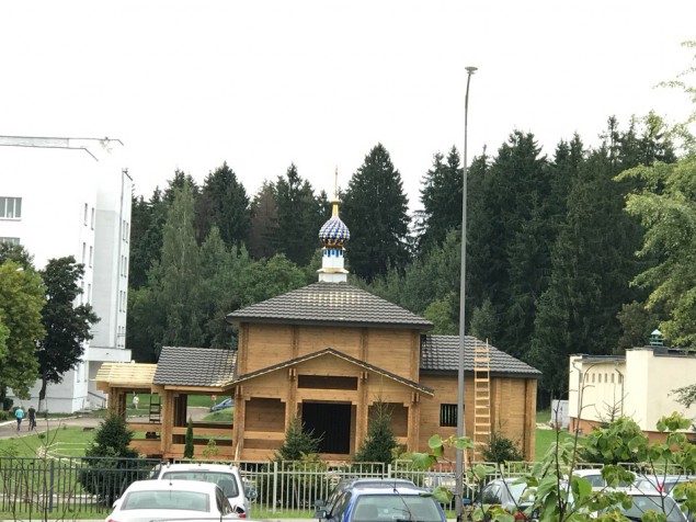 Храм в честь Архистратига Михаила на территории госпиталя