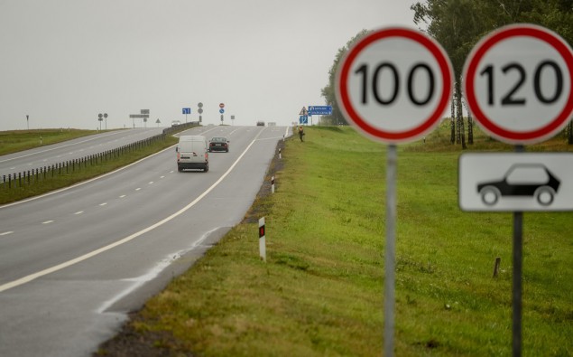 На трассе М3 Минск-Витебск увеличат скоростной режим.