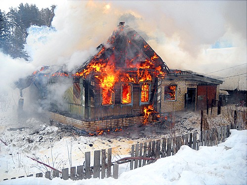 Пожар с гибелью человека в Минском районе