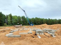 Строительство нового детского сада в Боровлянах