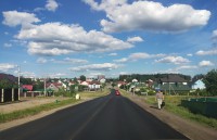 Началось асфальтирование дороги Боровляны - трасса М3 (H-9037)